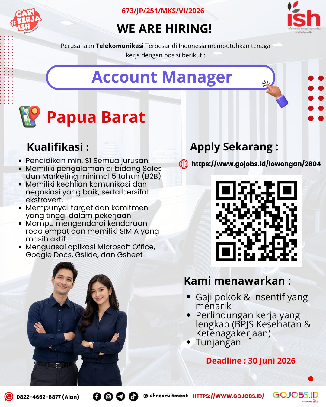 Account Manager - Papua Barat