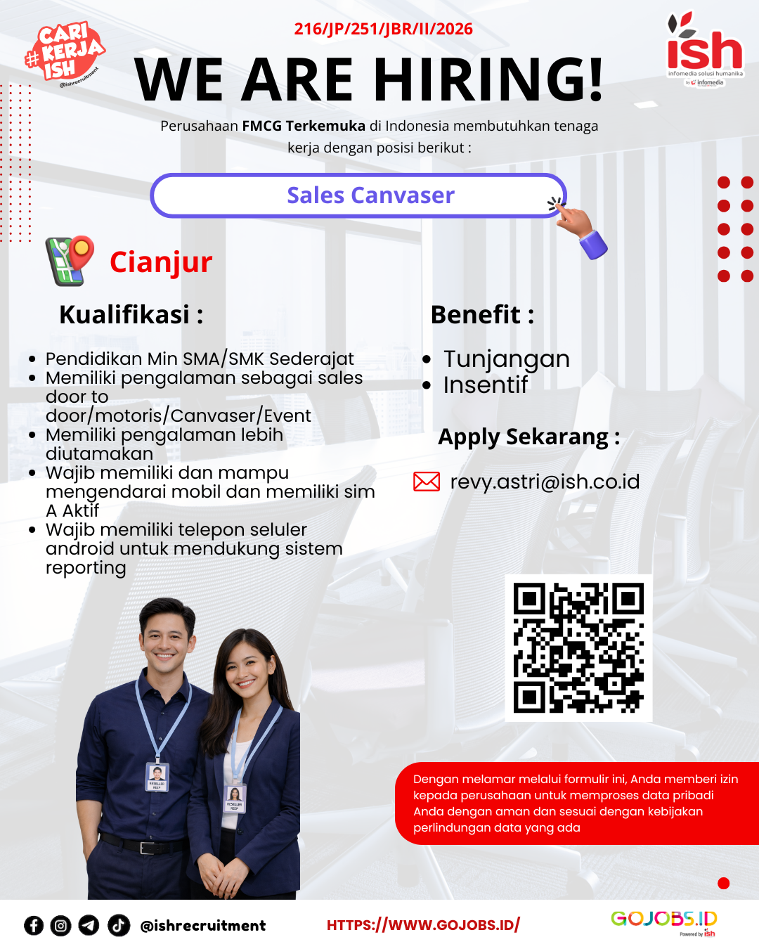 Sales Canvasser - Cianjur