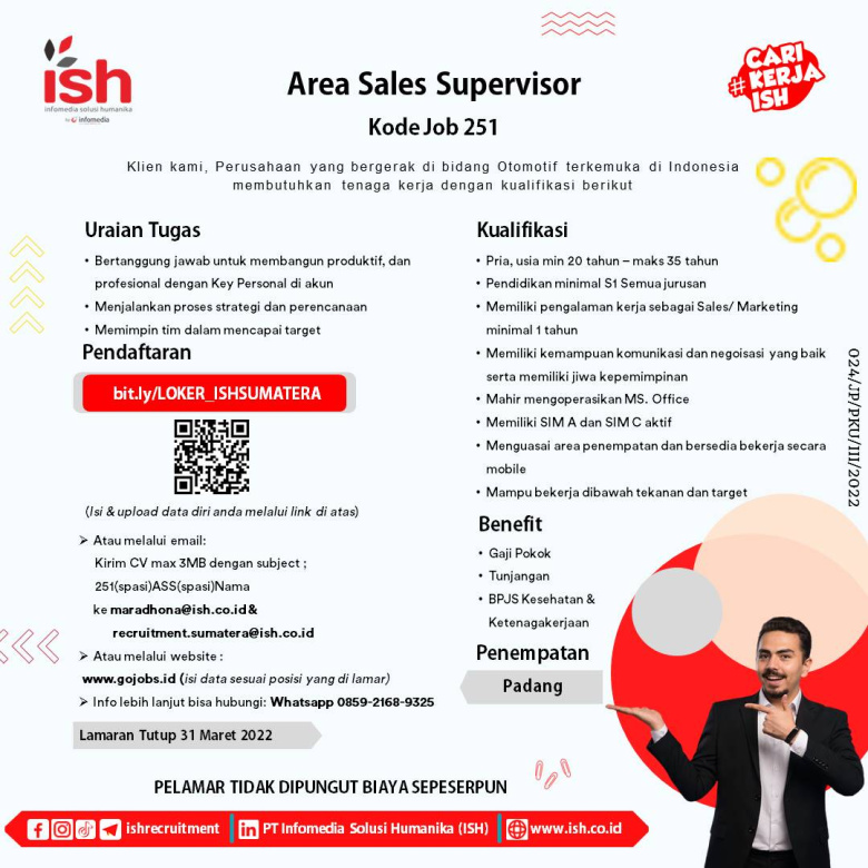 Area Sales Supervisor