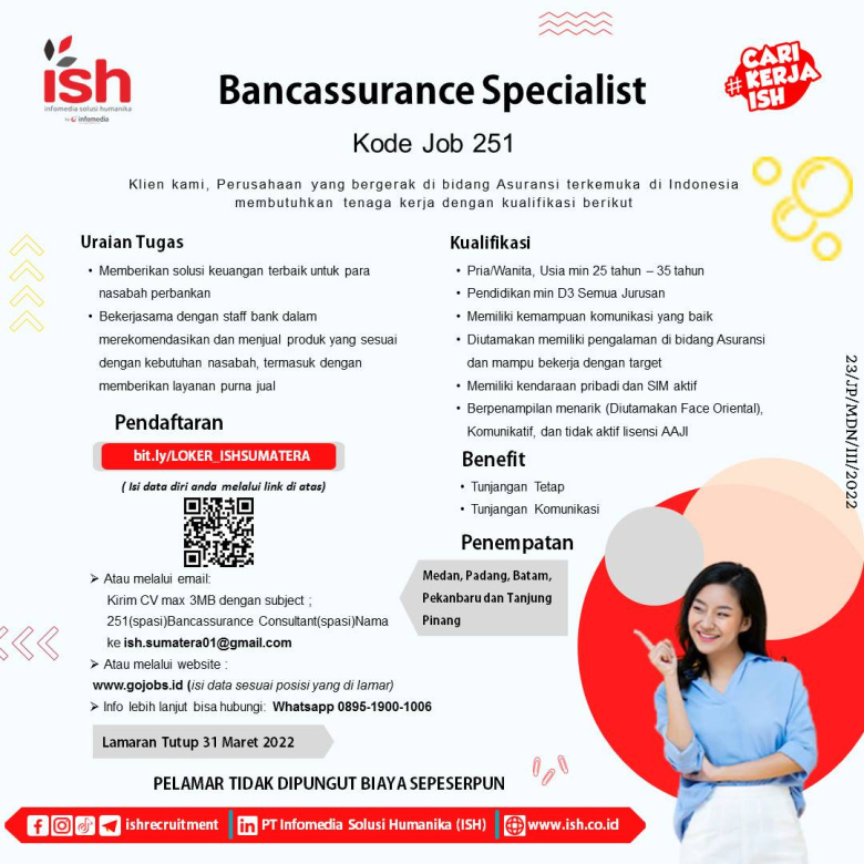 Bancassurance Specialist