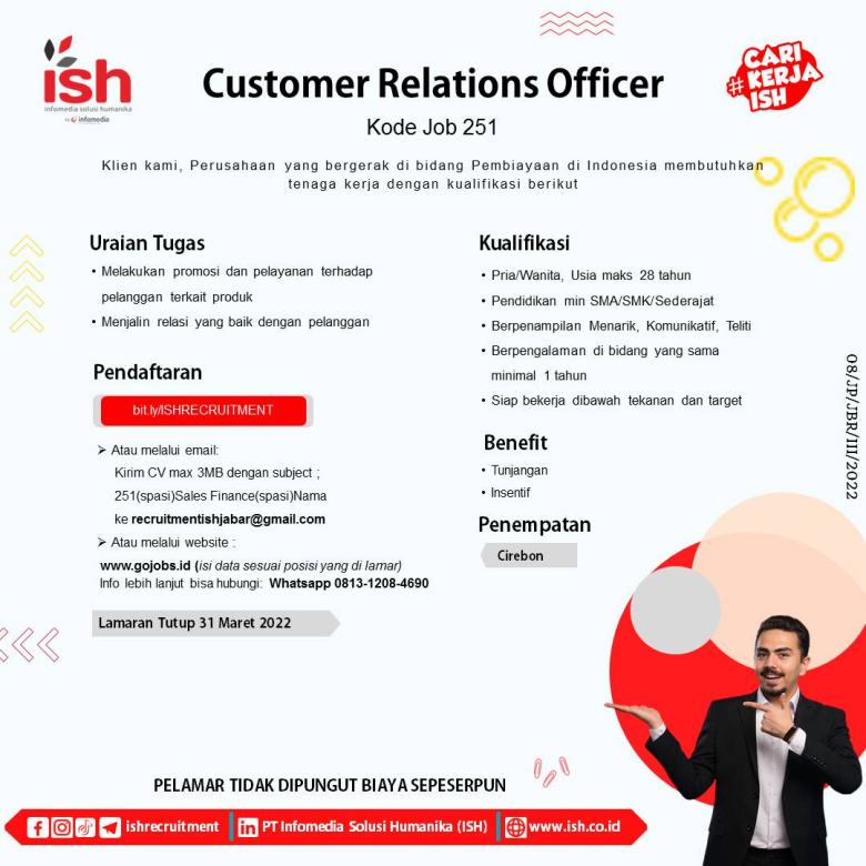 Customer Relations Officer