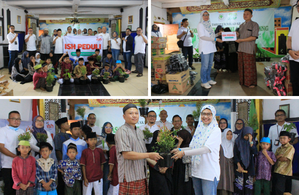 Rayakan Hari Anak Sedunia, PT Infomedia Solusi Humanika (ISH) Kunjungi  Yayasan Panti Asuhan Nurul Falaah di Soreang Bandung