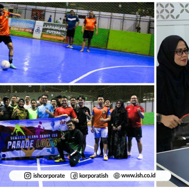 Keseruan Lomba MLBB, Tenis Meja dan Futsal Meriahkan HUT ISH ke-13