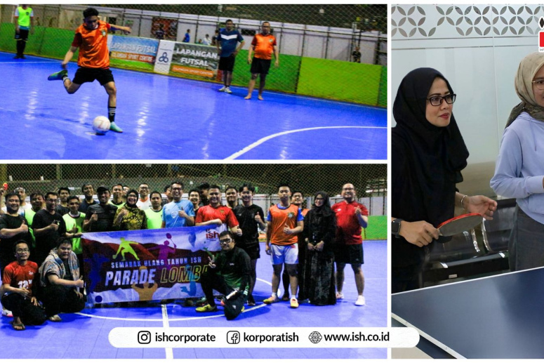 Keseruan Lomba MLBB, Tenis Meja dan Futsal Meriahkan HUT ISH ke-13