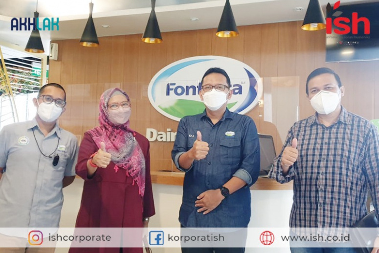 Tingkatkan Sinergi, PT ISH Silahturahmi ke PT Fonterra Brand Indonesia