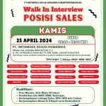 Walk In Interview Posisi Sales